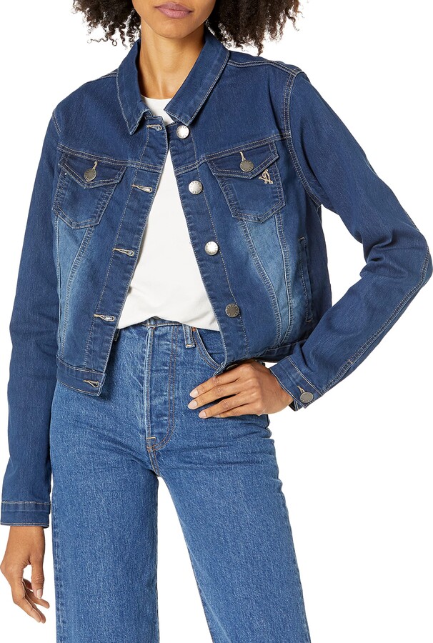 black jean jacket juniors