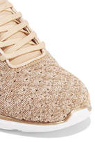 Thumbnail for your product : APL Athletic Propulsion Labs Techloom Phantom 3d Mesh Sneakers - Gold