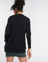 Thumbnail for your product : Only knitted cardigan in black