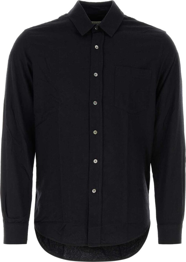Our Legacy Black Silk Shirt