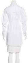 Thumbnail for your product : Robert Rodriguez Lace-Trimmed Long Sleeve Top