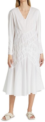 Merlette New York Templier Pima Cotton Midi-Dress