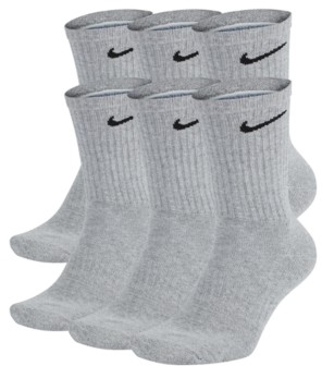 mens grey nike socks