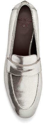 Couture Bougeotte Flaneur Metallic Leather Loafers