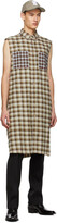 Thumbnail for your product : Burberry Beige Check Mix Flannel Shirt