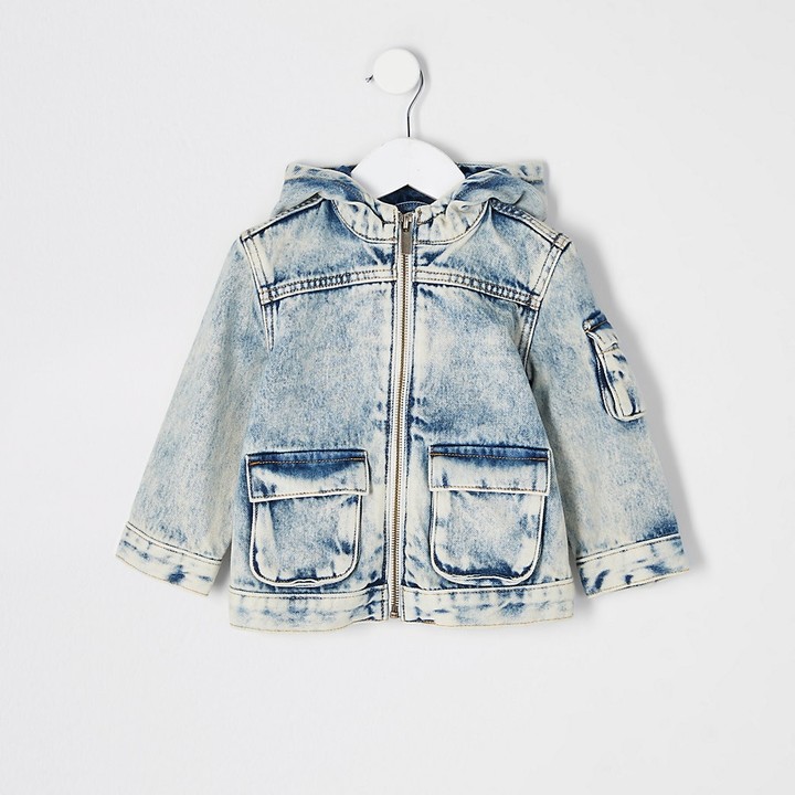 river island baby boy denim jacket