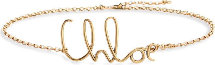 Chloé Script C Chain Belt