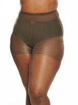 Thumbnail for your product : Pretty Polly 3 Pack Curve 15 Denier Ladder Resist Tights Nude
