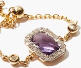Thumbnail for your product : Anissa Kermiche February Amethyst, Diamond & 14kt Gold Chain Ring