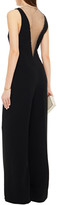 Thumbnail for your product : Stella McCartney Robinvale Embellished Tulle-paneled Stretch-crepe Jumpsuit