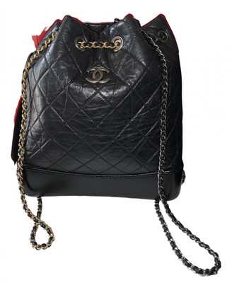 chanel gabrielle backpack white