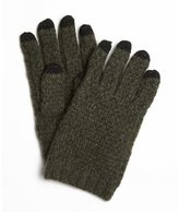 Thumbnail for your product : Wyatt forest cashmere iTouch finger gloves