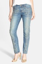 Thumbnail for your product : MICHAEL Michael Kors Women's Studded Ankle Boyfriend Jeans