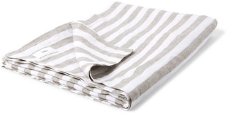 Onia Striped Linen Beach Blanket