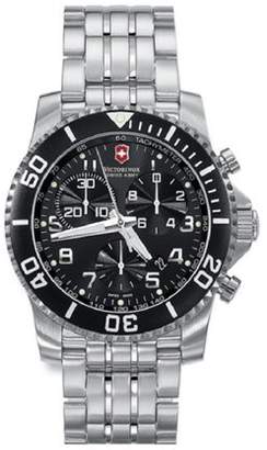 Victorinox Men's Maverick GS Black Dial Stainless Steel Watch 24144.1