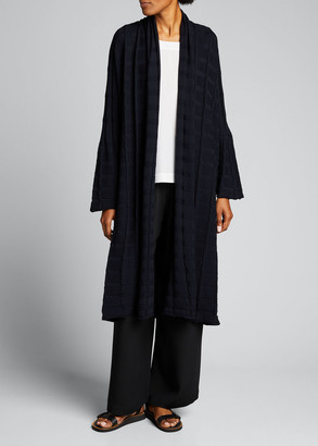 navy duster cardigan