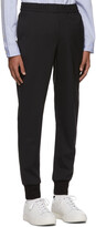 Thumbnail for your product : Paul Smith Black Wool Drawcord Trousers