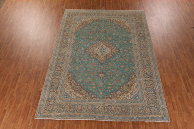 Isabelline Traditional Wool Floral Area Rug 9x13