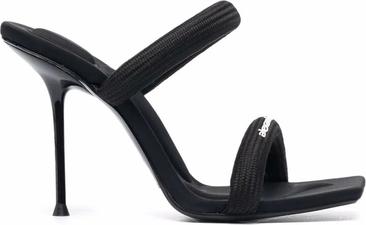 Alexander Wang Julie logo-print sandals