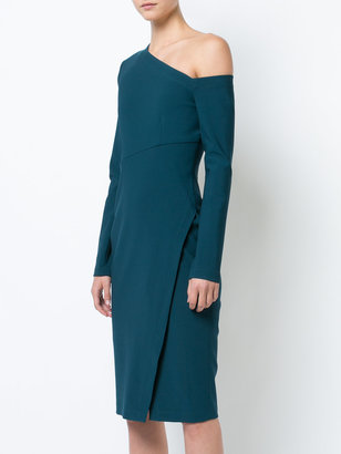 Yigal Azrouel one-shoulder fitted dress