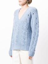 Thumbnail for your product : IRO distressed V-neck jumper