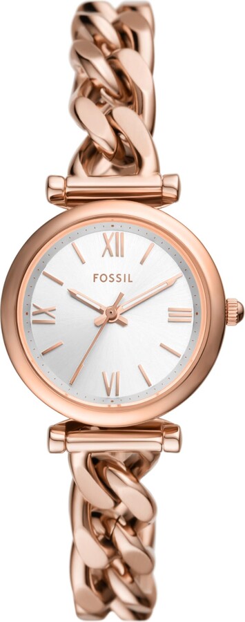 Fossil Women's Scarlette Mini Quartz Stainless Steel Three-Hand