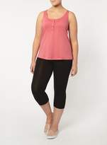 Thumbnail for your product : Evans Black New Fit Cropped Leggings