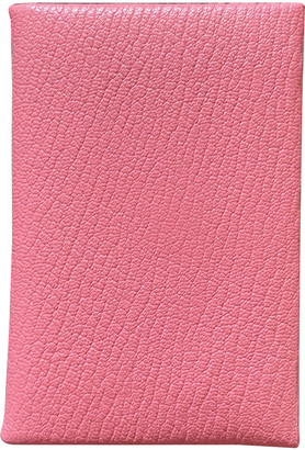Hermã ̈S HermAs Calvi Pink Leather Purses, wallets & cases