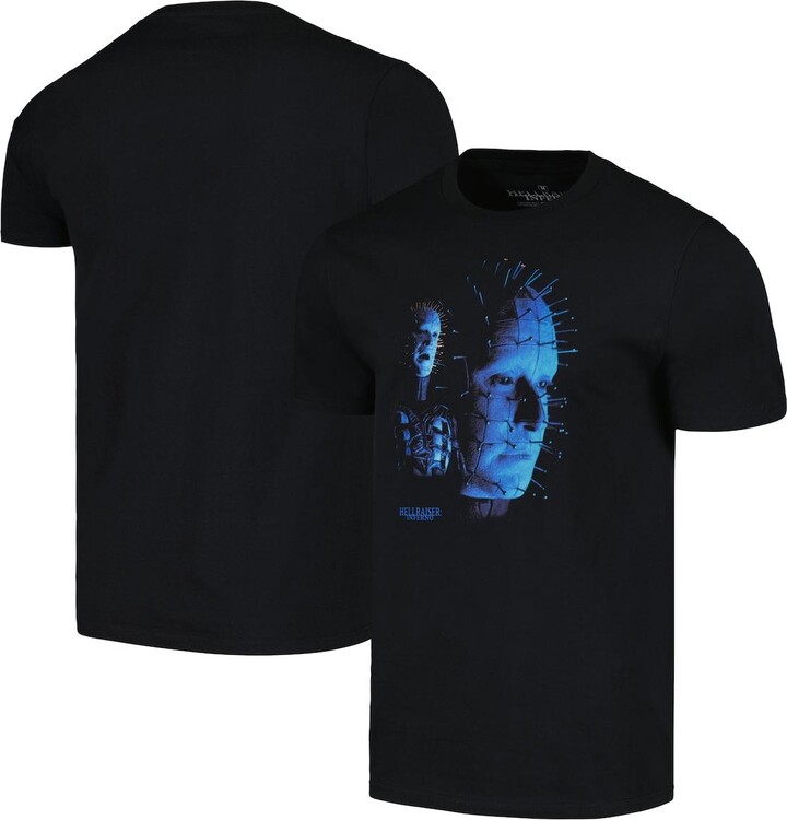 Ripple Junction Men's Black Hellraiser Pinhead Double Exposure T-Shirt