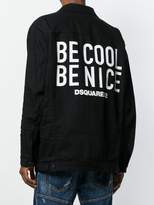 Thumbnail for your product : DSQUARED2 Be Cool Be Nice print shirt