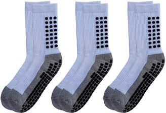 De-Luxe Deluxe Anti Non Skid Slip Slipper Hospital Socks with grips for Adults Men Women (Shoe Size : 10-12, )