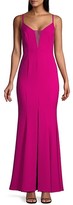 Thumbnail for your product : BCBGMAXAZRIA Mesh Detail Evening Gown