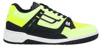 yellow bally shoes