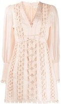 Thumbnail for your product : Zimmermann Super Eight butterfly embroidery dress