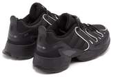 Thumbnail for your product : adidas Eqt Gazelle Mesh And Leather Trainers - Mens - Black