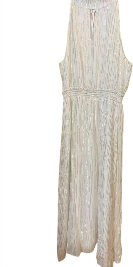 DREW Yuna Maxi Dress In Cream