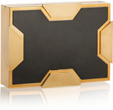 Thumbnail for your product : Lee Savage Space small two-tone box clutch