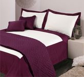Thumbnail for your product : Hotel Collection Luxury Oxford single duvet cover set cream & plum