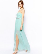 Thumbnail for your product : ASOS Maxi Dress With Embellished Waistband