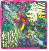 Thumbnail for your product : Etro Multipattern Voile Square Scarf