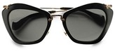 Thumbnail for your product : Miu Miu Noir Catwalk Cat Eye Sunglasses