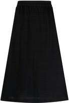 Thumbnail for your product : A.P.C. Lydie mid-length skirt