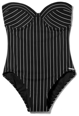 Vince Camuto Striped One-piece Swimsuit