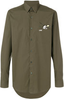 Thumbnail for your product : Fendi Bag Bugs embroidered shirt