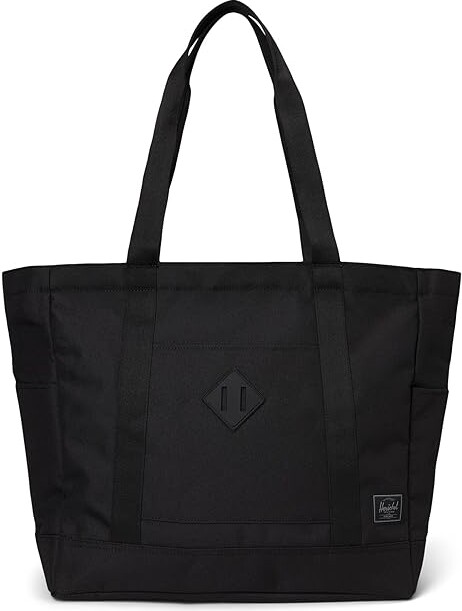 Herschel Heritage Tote Weekender/Overnight Luggage Black Tonal, Fleece