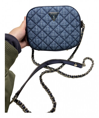 GUESS blue Denim - Jeans Handbags - ShopStyle Bags
