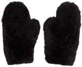 Thumbnail for your product : Yves Salomon Black Fur Handwarmer Gloves
