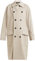 Thumbnail for your product : Connolly - Double-breasted Wool Coat - Beige