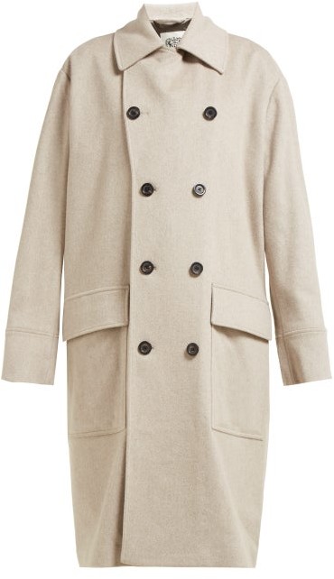 beige wool coat womens