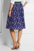 Thumbnail for your product : Stella McCartney Lucy printed silk crepe de chine skirt
